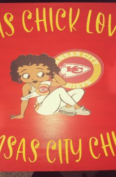 Custom Chiefs Dinner Table