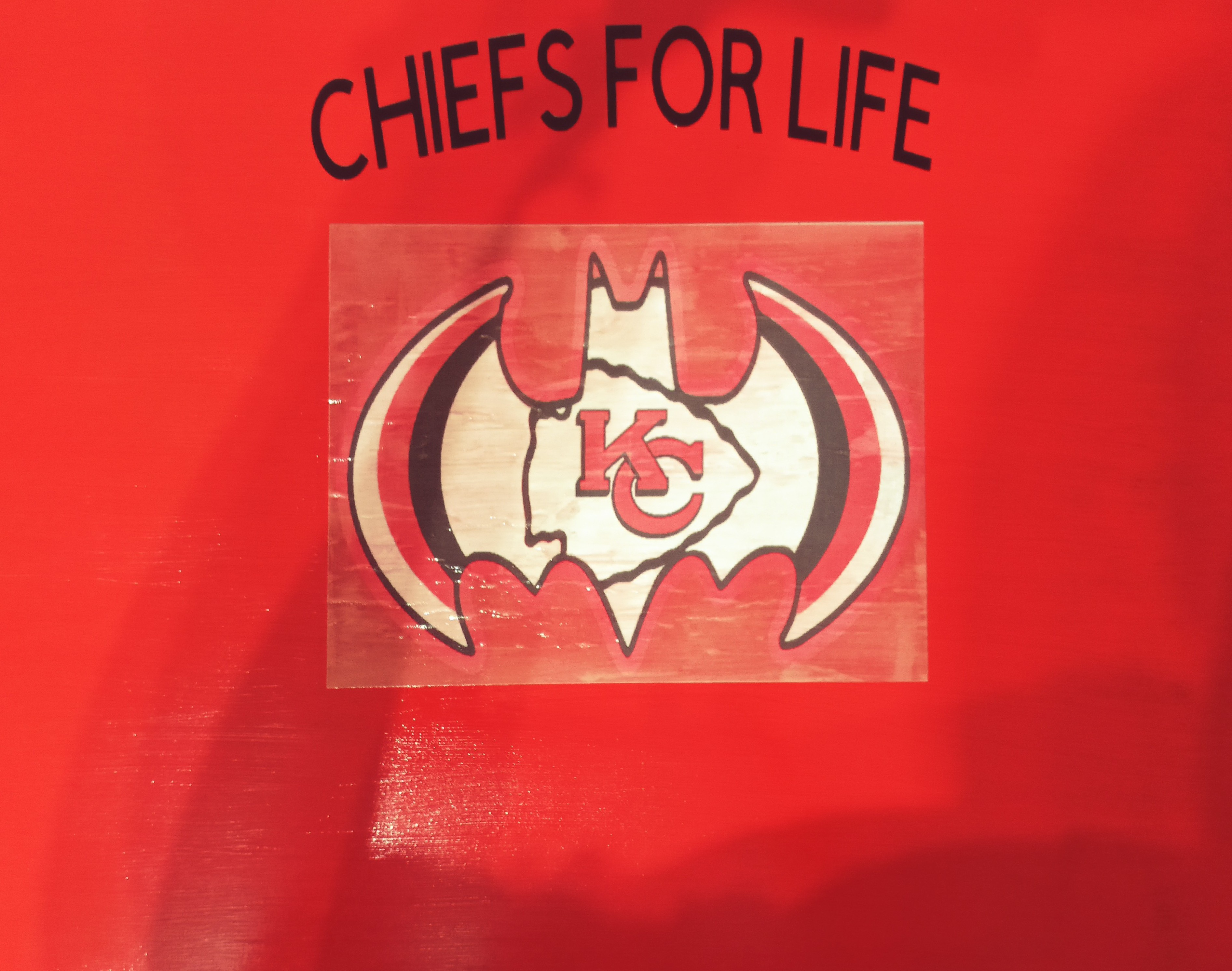 Custom Chiefs Dinner Table