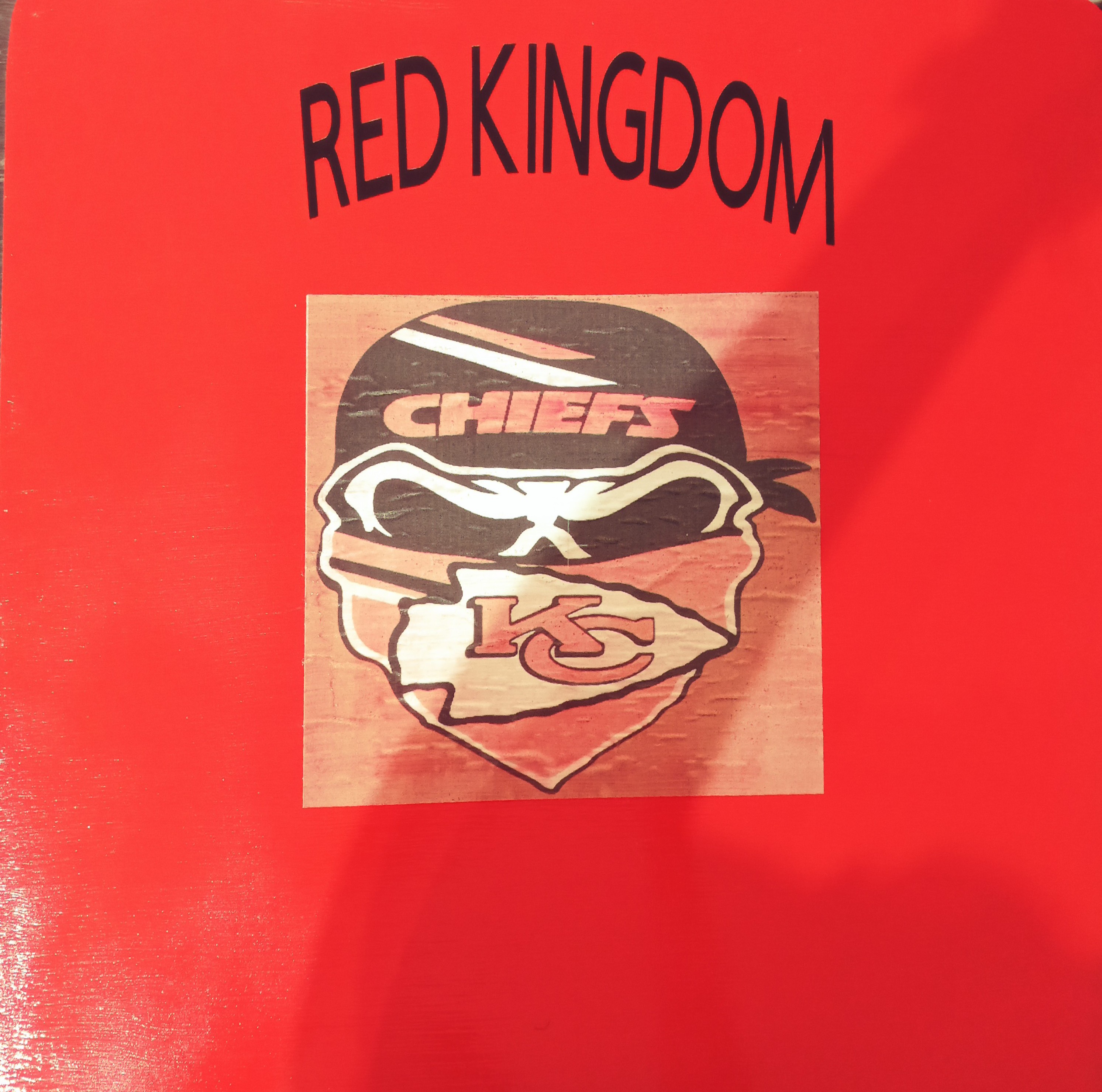 Custom Chiefs Dinner Table