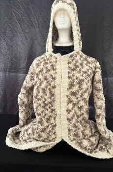 Oversized Crocheted Robe